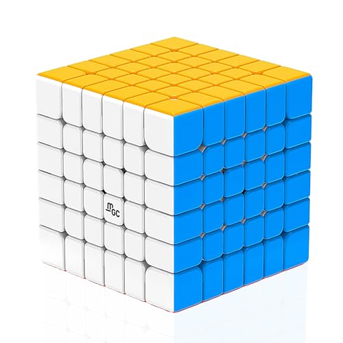 マジックキューブ MGC 6x6 磁石キューブ 【磁石内蔵】 魔方 競技用キューブ 立体パズル 回転スムーズ プロ向け 達人向け 知育玩具 (磁石 MGC 6x...