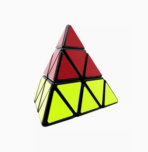 【CRSHIP】ピラミンクス 競技専用 ピラミッド型 三角形キューブ かわいい 魔方 立体パズル おもちゃマカロン スピード不規則マジックキューブ