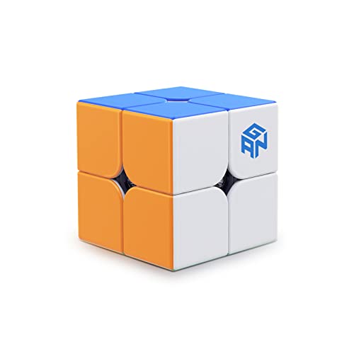 GAN 251 V2, 2x2 スピード 競技用 ガン キューブ 51mm 初心者向け (ステッカーレス)