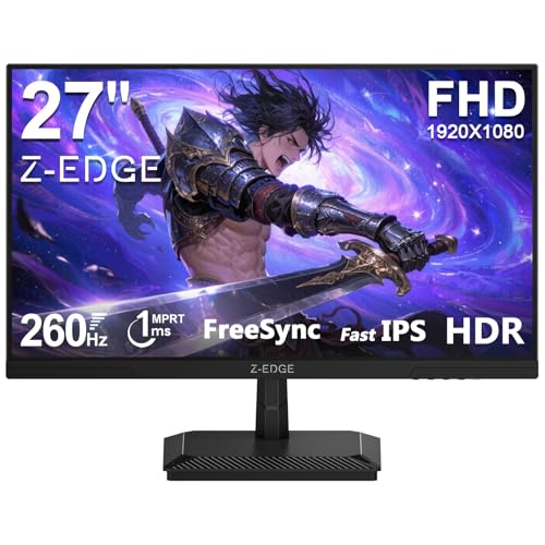 Z Z-Edge(å) ߥ󥰥˥ 27 260Hz 240Hz IPS WQHD(2560x1440) 1ms HDR10 AMD Free...