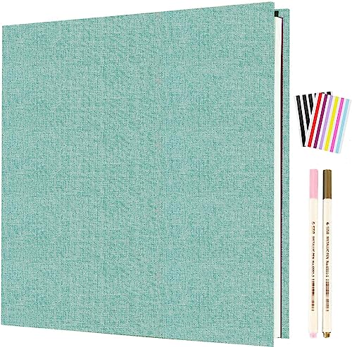 AIOR 大容量 アルバム 貼るタイプ フォトアルバム 手作りフォトブック 粘着式 ファイル 33×34CM 台紙 L/KG/2L/A4写真収納 20枚40ページ DIY フリーアルバム 家庭用 記念日 結婚式 誕生日 成長記録 ギ