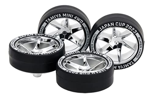 タミヤ ミニ四駆 スーパーハードローハイトタイヤ&スパイラルホイール J-CUP 2023 95162