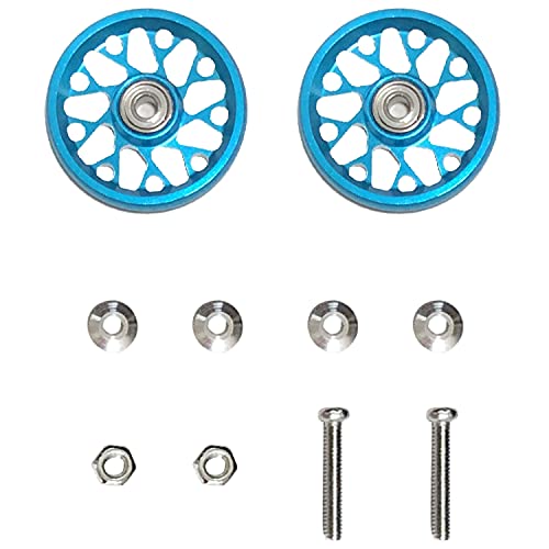 OVERisus ミニ四駆 パーツ アルミ 合金 ドレスアップ リング モーター コース 19mm ベアリング ローラ..