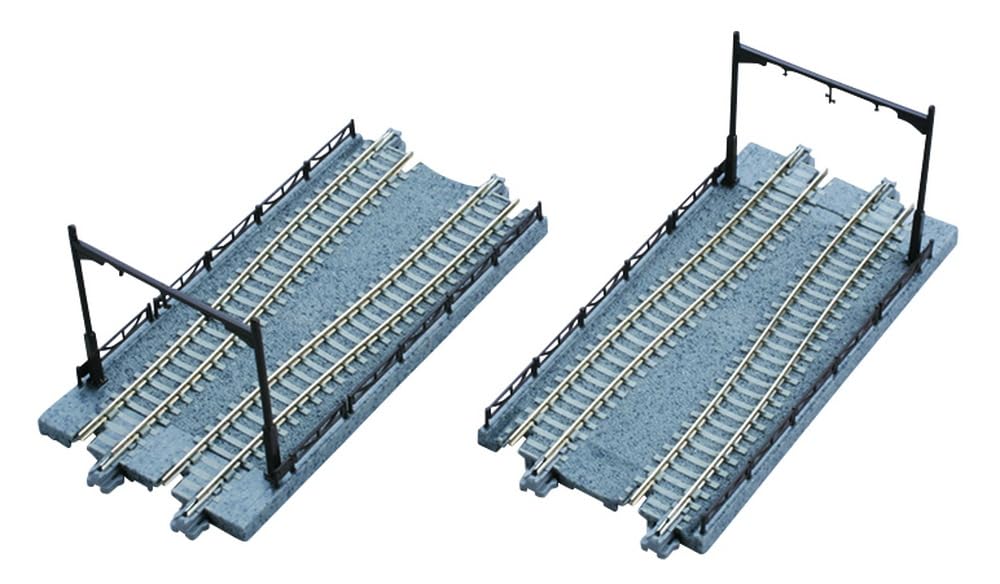 KATO Nゲージ ユニトラム併専境界線路124mm 2本入 鉄道模型用品 40-025