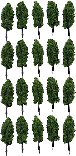 オーディオファン 模型用 樹木 ジオラマ 樹木部約8cm 20点セット