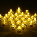 バルーンライト 50個入 小型 提灯 LED風船 光るバルーン 高輝度 誕生日 結婚式 パーティー お祭り 応援 装飾 風船 お祭りちょうちん 提灯用ライト ハ...