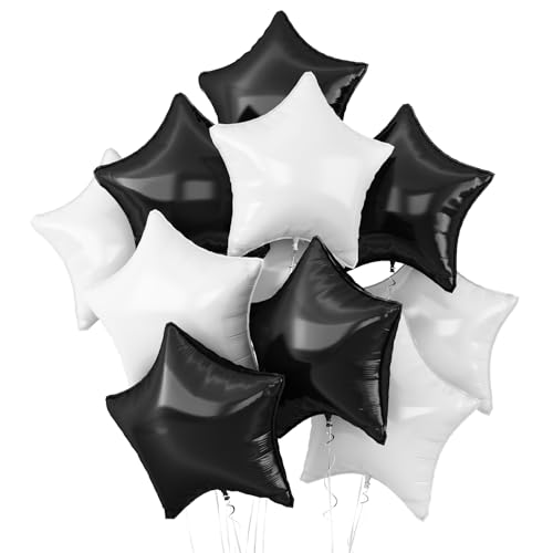 BTZO 風船 バルーン スター型 10個セット アルミ風船 アソート 18インチ 飾り付け バレンタイン 告白 プロポーズ 誕生日会 結婚式 パーティー 店舗...