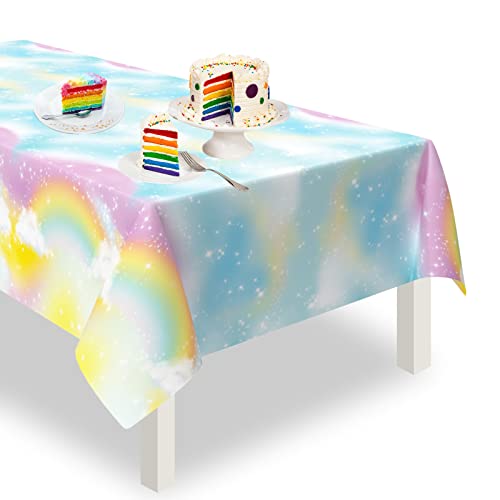 Paready 誕生日 テーブルクロス 使い捨て 飾り付け テーブルカバー テーブル装飾 バースデー 飾り パーティーグッズ キッズパーティー お祝い 女の子 ...