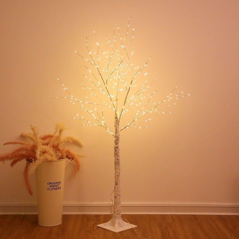 SKK クリスマスツリー 白樺 ツリー オーナメント セット 北欧 おしゃれ ウェルカムツリー (150cm)