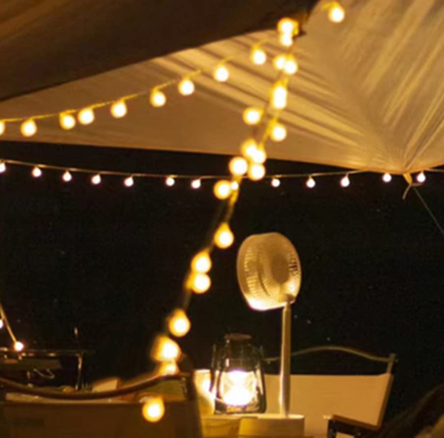 【LEISURE CLUB】ストリングライト キャンプライト 吊り下げ フェアリーライト テント デコレーション イルミネーション 屋外 防水 室内 飾り le...