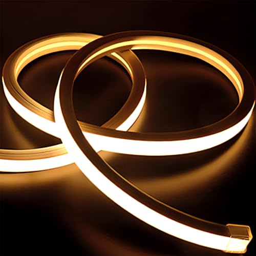 2024新開発 100v-LED ストリップライト.. シリコン製10cmカット可能 LED ストリップライト、無臭、ワードローブ照明、配線不要、IP65 防水...
