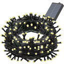 AKIRARI イルミネーション クリスマスライト 300球 30m LED 屋外イルミネーション イルミネーシ ストレート クリスマス装飾 ソーラー充電式 8...