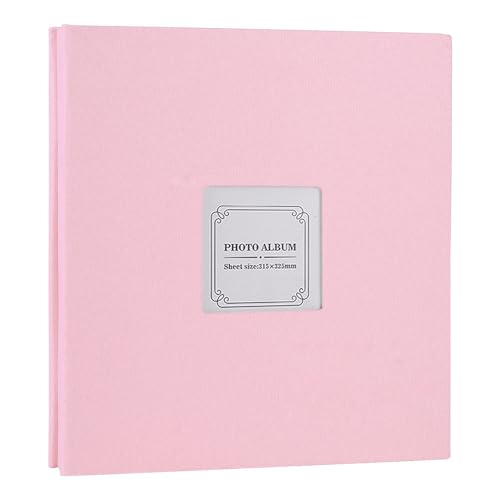 フォトアルバム 480枚収納 手作り 写真 大容量 L判 KG判 2L判 貼るタイプ おしゃれ 整理 赤ちゃん 子供 記念日 結婚式 マークス 簡単 収納 可愛い DIY 自由に貼る (ピング, 480枚収納)