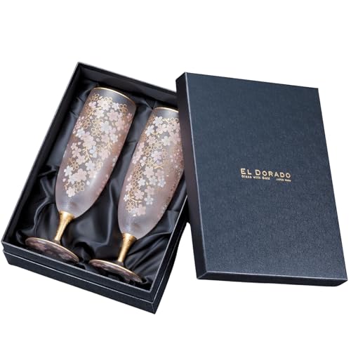 アデリア(ADERIA) ビールグラス SAKURA BEER PAIR SET 360ml 2個セット 日本製 化粧箱入 ビア おしゃれ クラフト ピルスナー...