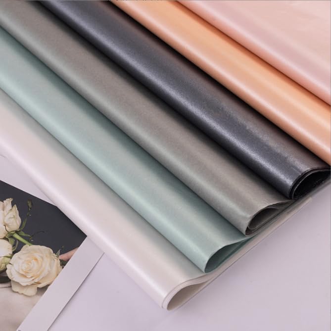 EsiFare ラッピングペーパー 6色 30枚入 包装紙 お花紙 花束ラッピング フラワー 薄葉紙 ラッピング用品 35x50cm 花束ラッピング 包装 パッ...