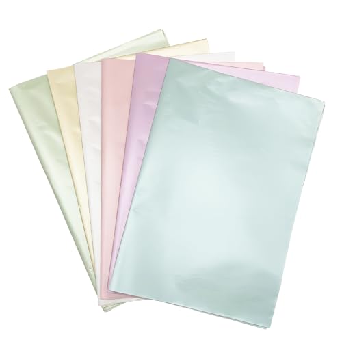 youyiful薄葉紙 包装紙 ラッピングペーパーお花紙 6色 30枚入 花束ラッピング フラワー ラッピング用品 35x50cm 花束ラッピング 包装 パッケ...