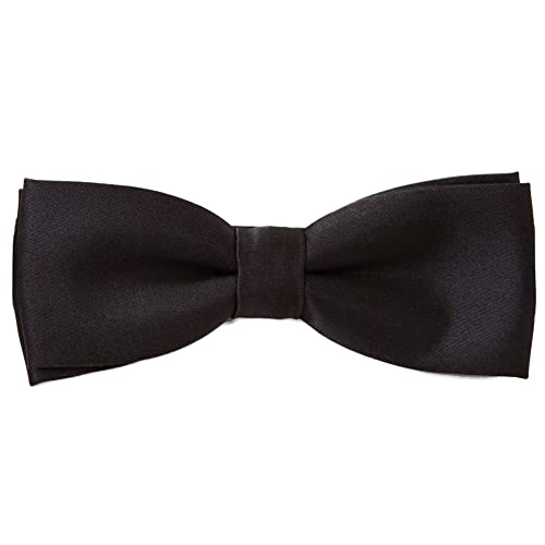 [DAIVA] 蝶ネクタイ リボンタイ ボウタイ ネクタイ フック 結婚式 パーティー (ブラック)