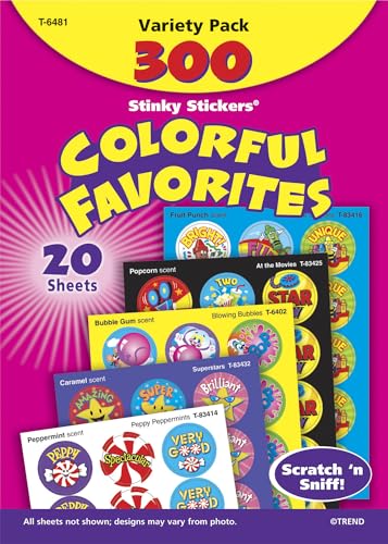 Trend Enterprises ȥ ۤӥ  Х饨ƥå 300 Trend Stinky Stickers Variety P...