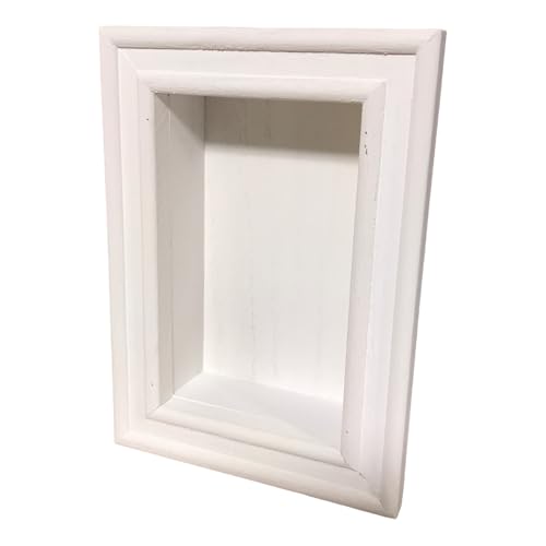 キューフラ(Q-FLA) 花器 資材 スクエアフレーム WH ホワイト 木製 ウッドフレーム 785412