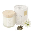 FIOLLU アロマキャンドル 燃焼約40時間 (ホワイト、ジンジャー) 【アロマセラピスト監修】天然ソイワックス&蜜蝋 癒し 無煙綿芯230g ギフト Eth...