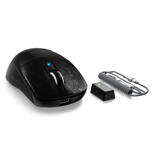 ATTACK SHARK×MAMBASNAKE R6 39g スーパーライトゲーミングマウス 8000Hz ポーリングレートPAW3950MAXセンサー Nor...