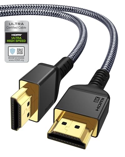 【認証済み】Maxonar HDMI ケーブル 8K 3M Ultra High Speed HDMI? 2.1 対応 48Gbps 8K@60Hz 4K@120Hz ..