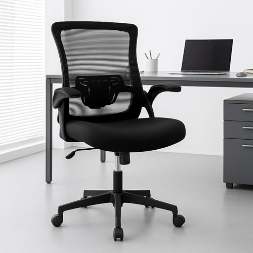 【体圧分散×低反発クッション】 NEOCHAIR オフィスチェア デスクチェア メッシュチェア 通気性 跳ね上げ式アームレスト おしゃれカラー 腰にやさしい 在...