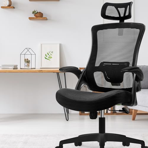 【3Dで支える2重メッシュ】 NEOCHAIR オフィスチェア デスクチェア メッシュチェア ヘッドレスト付き 通気性 跳ね上げ式アームレスト 体圧分散 低反発...