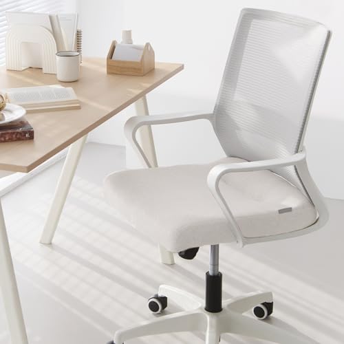 肉厚クッション NEOCHAIR オフィスチェア デスクチェア メッシュ 幅広座面 床傷防止 ナイロンキャスター レッグ直径58cm 安全設計 おしゃれカラー ...