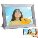 BWJBSW デジタルフォトフレームWiFi 10.1インチ 32GB内蔵 1280×800解像度 デジタルアルバム タッチスクリーン 64GB SDカード/T...