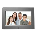 KEIAN デジタルフォトフレーム 静止画 動画対応 7インチ KDP07-N01-BK (ブラック)