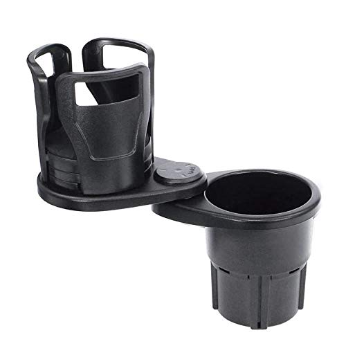 Ishino 車載用 カップ麺 伸縮 ホルダー ドリンク マルチカップホルダー 飲み物 ペットボトル ジュース ..