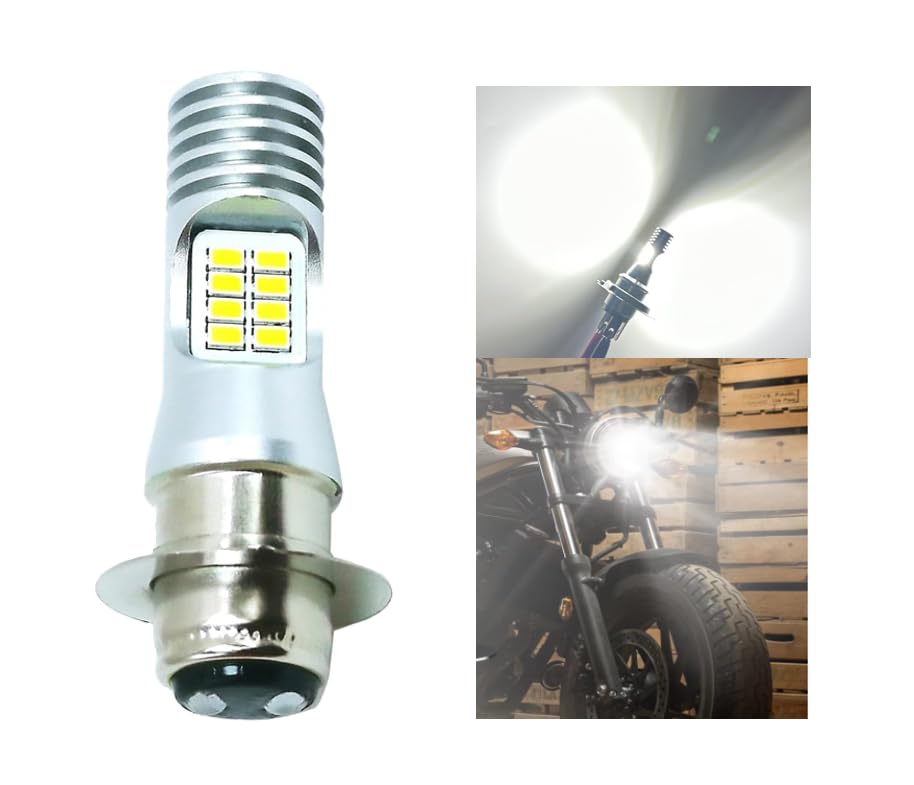 LED ヘッドライト PH7/P15D バルブ AC DC12V 24V Hi/Lo 切替式 ホワイト 6500K ヤマハ ギア ギアC ギアS シグナス125D シグナス125Si スーパージョグZ スーパージョグZR セロー225 ミント メイト50 メイト50D