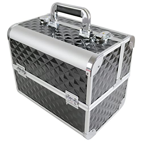 3段 アルミ合金 鍵付き ツール ボックス 両開き 工具箱 道具箱 工具 道具 収納 パーツ ケース 入れ 車..