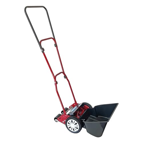 キンボシ(Kinboshi) 金星 手動式芝刈機 ミラクルバーディーモアーDX 静か 簡単 便利 手間なし 便利機能付【日本製】GSB-2000MDX