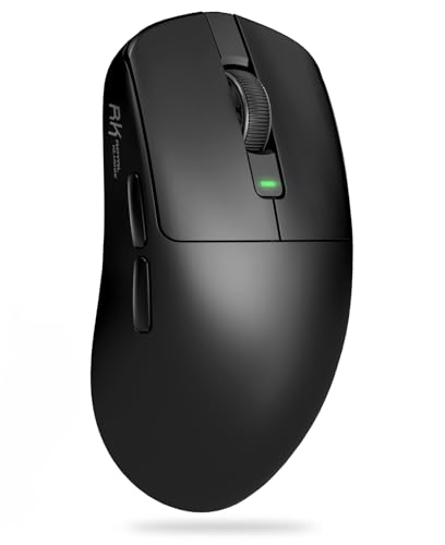 RK ROYAL KLUDGE RK M3 ワイヤレスゲーミングマウス 充電式 47g軽量 無線 PAW3950光学センサー Bluetooth/2.4GHz/...