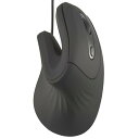 オーム(OHM) PCGEAR エルゴノミクスマウス PC-SMTEG01-K 01-7282 オーム電機