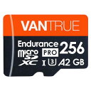 VANTRUE 256GB microSDカード U3 高速 UHS-I microSDXCメモリーカード 4K UHD 動画撮影 マイクロSDカード ドライブ...