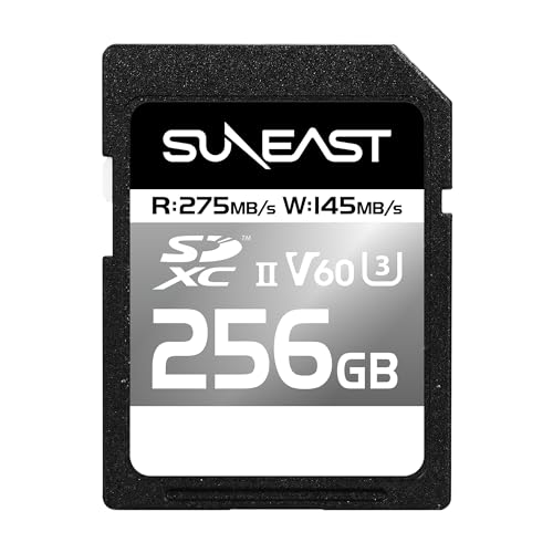SUNEAST SDXC UHS-II V60 U3 4K UHD ULTIMATE PRO ץեåʥ ꡼ (V60 silver,...