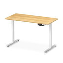 FLEXISPOT 手動式 昇降デスク 高さ調節 メーカー5年保証 スタンディングデスク PCパソコンデスク オフィステーブル H1 セット(脚ホワイト+天板メ...