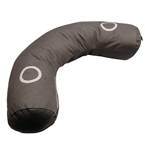 (APOSITV)車 シートベルトクッション パッド 大人 やわらか リラックス 休憩 昼寝 枕 多機能 (グレー)