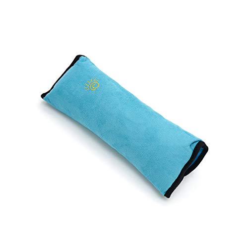 シートベルト クッション 枕 子供 シート クッション ヘルパー ドライブ カー用品 SG(1個 ブルー)