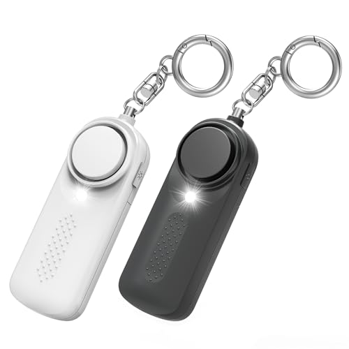 Olycism 防犯ブザー 140dB 爆音 防犯アラーム LEDライト付き 小学生/女の子/女性/お年寄り 防水 防犯ベ..