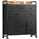 YeTom タンス 収納 チェスト 洋服収納 おしゃれ 洋服タンス キャスター付き 大容量 衣装棚 衣裝ケース リビング 引き出し 脱衣所 棚 衣類チェスト 箪...