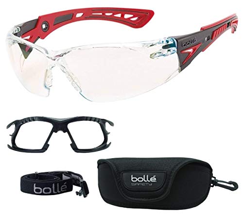 [ボレー] SAFETY ラッシュ プラス 4点セット（ゴーグル本体/ガスケットキット/セミハードケース/オリジ..