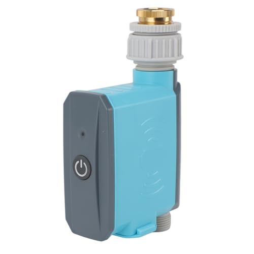 xuuyuu スマートホースタイマー WiFi スプリンクラー タイマー 灌漑タイマー G1/2 〜 G3/4 めねじ Bluetooth 4.2/5.0 自動...