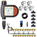 SKD 散水タイマー 8パターン版 クイックシリーズ スターターキット 大型パネル 英語表示 自動水やりタイマー 自動散水 ガーデニング 鉢植え 噴水 ミスト ...