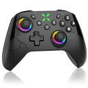 Switch 2 コントローラー 2025夏新 Sungale スイッチ 2 プロコン 背面ボタン付き 自動連射/連射ホールド マクロ機能 4段階HD振動 Bl...