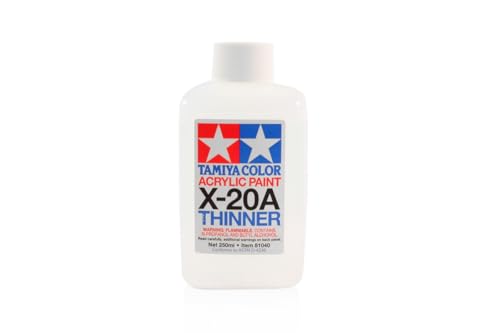 タミヤ メイクアップ材シリーズ No.40 アクリル塗料 溶剤特大 X-20A (250ml) 81040