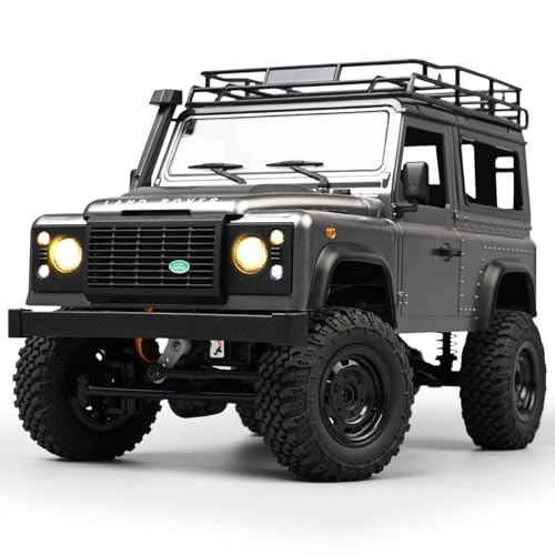 ラジコン オフロード ラジコンカー 大人向け クローラー 1/12 操作時間100分 4WD 四輪駆動 RCカー LED付き カスタム可能 2.4GHz リアル...